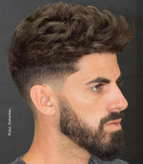 Männer's Undercut For Thick Hair