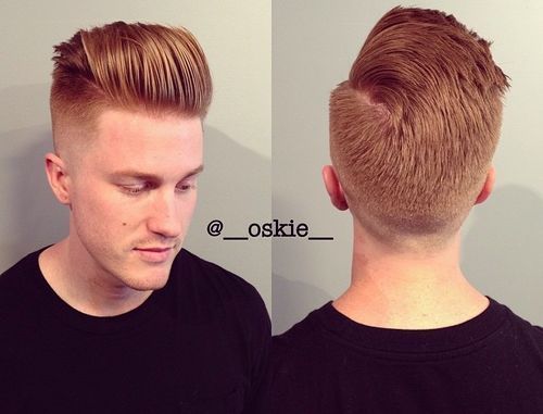 absolvoval haircut with a long quiff
