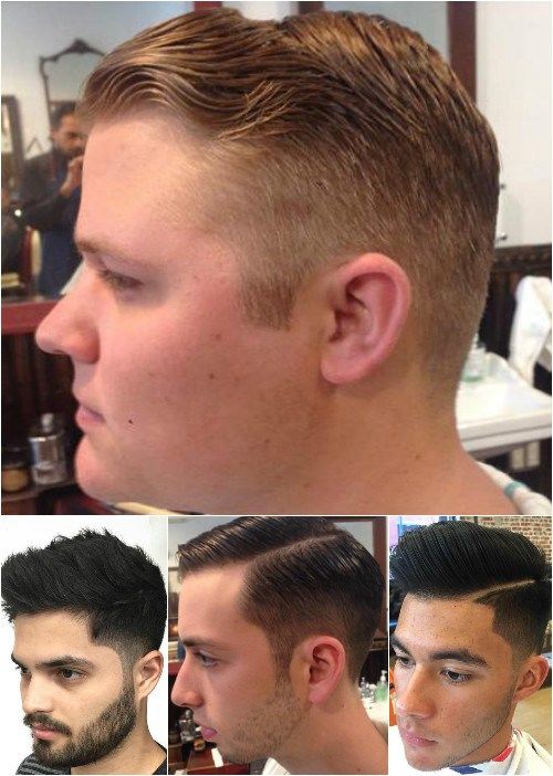 Männer's tapered haircuts
