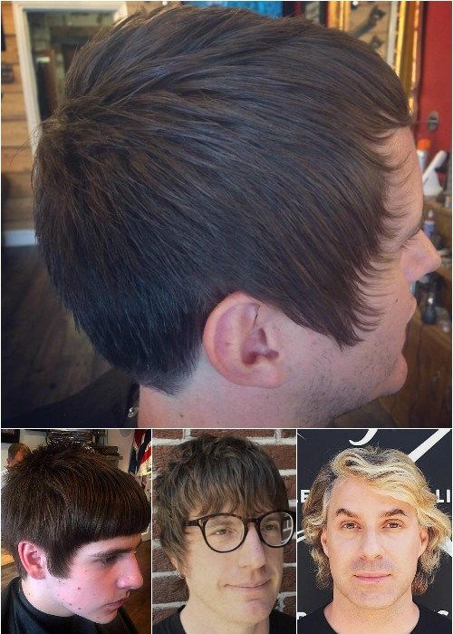 geschichtete Haarschnitte für Männer