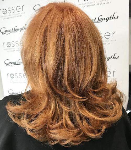 Dlouho Haircut with Flipped Layered Ends