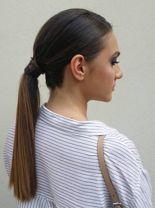 ниско sleek ponytail