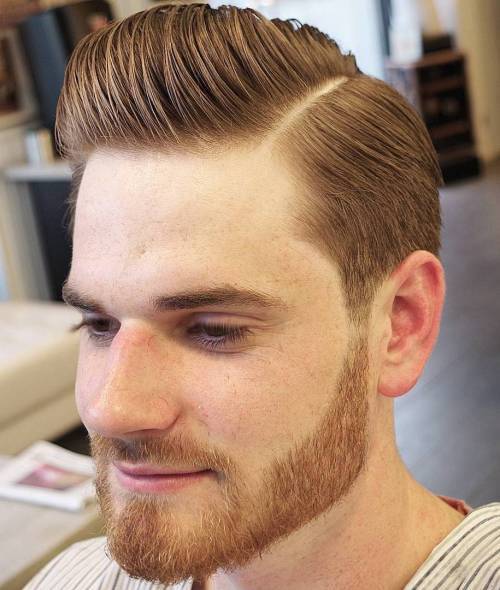 Pompadour-Frisur für Männer