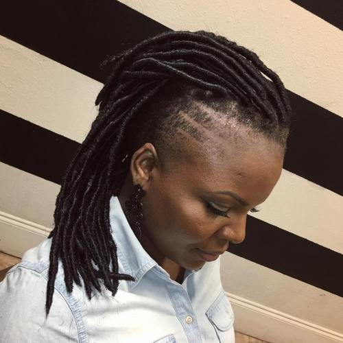 среда Faux Locs With Side Undershaves