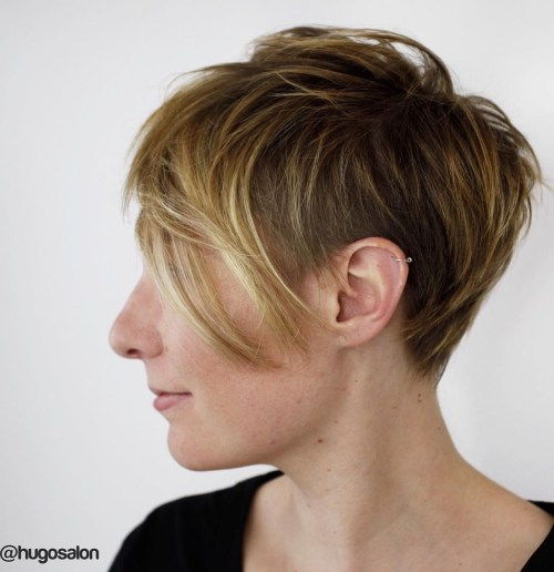 Feathered Pixie with Undercut