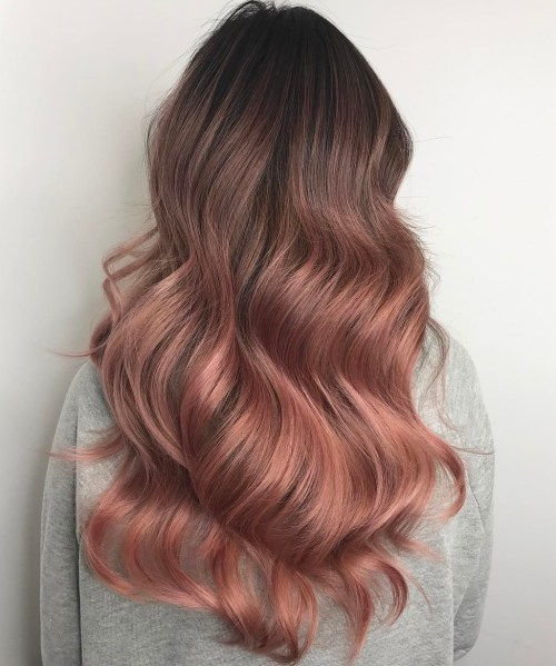 пастел Pink Ombre Balayage