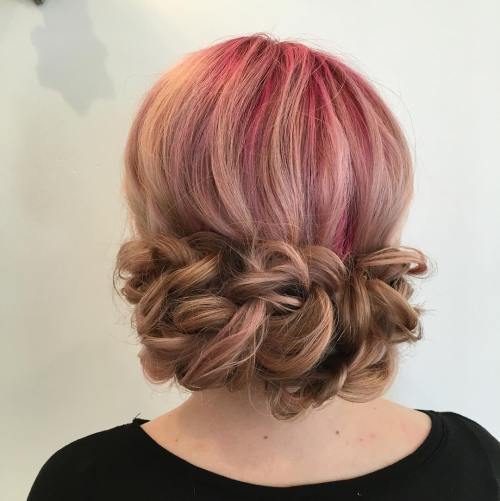 Low Loopy Updo