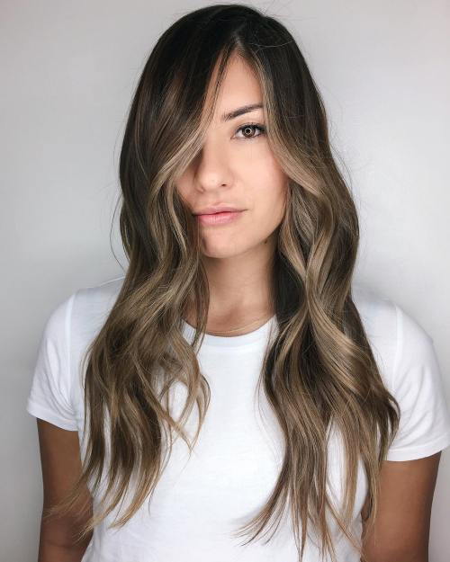 Popel Brown Partial Balayage