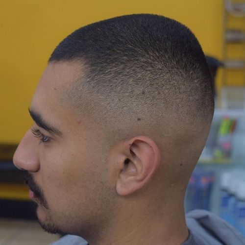 екстра short fade haircut for men