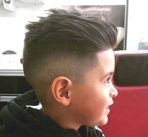 бръснат sides haircut for little boys