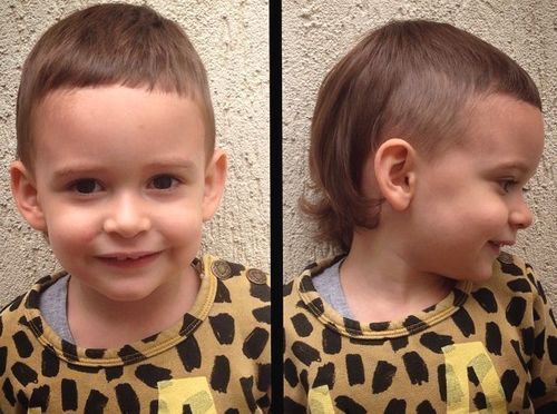 dlouho top short sides baby boys haircut