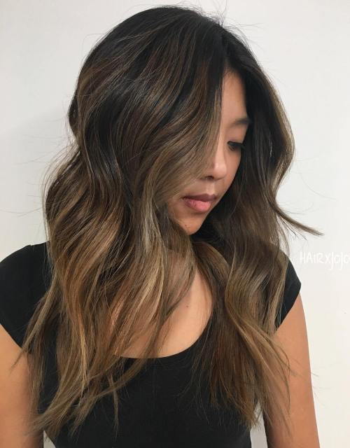 Светлина Brown Balayage For Brunettes