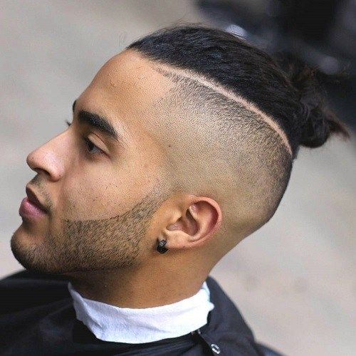Dlouho Top Shaved Sides Hairstyle 