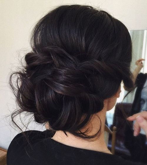 разхвърлян Chignon With A Bouffant