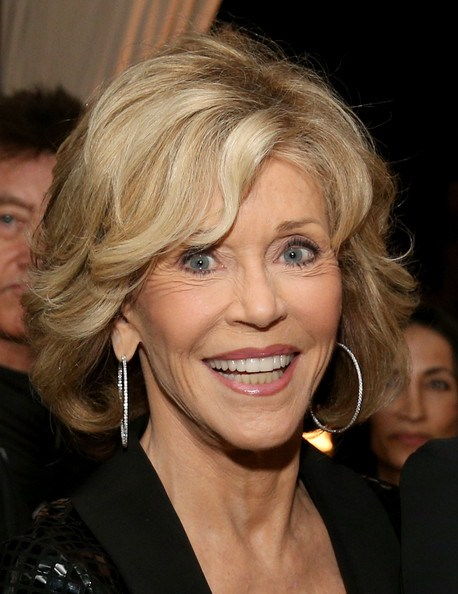 Jane Fonda signature hairstyle