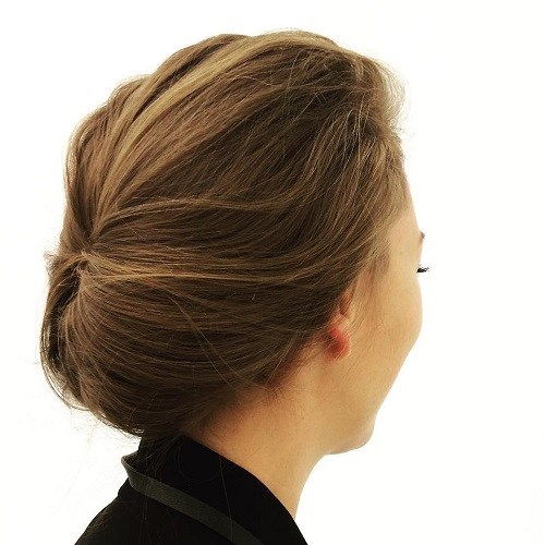 небрежен Updo For Work And School