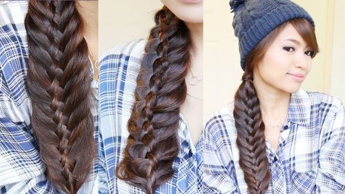 дебел side braid hairstyle for long hair