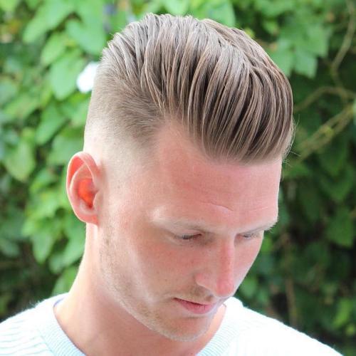 Рус Long Top Short Sides Hairstyle