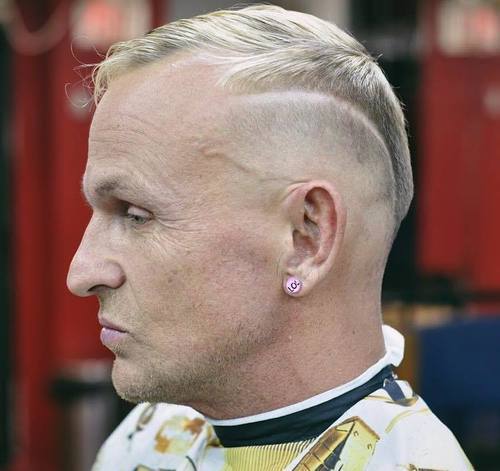 Рус men's hairstyle for receding hairline
