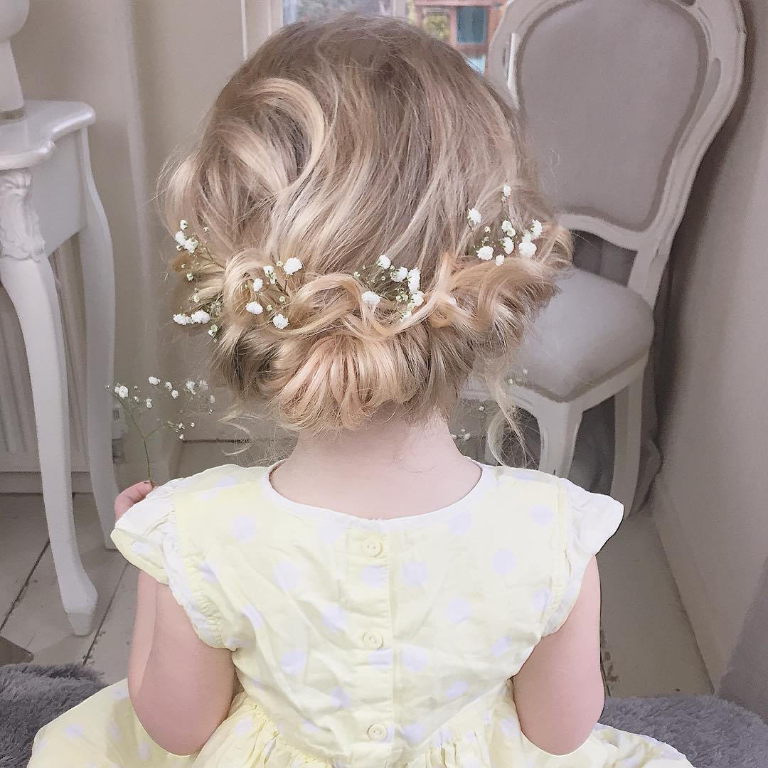 формален Updo For Toddlers