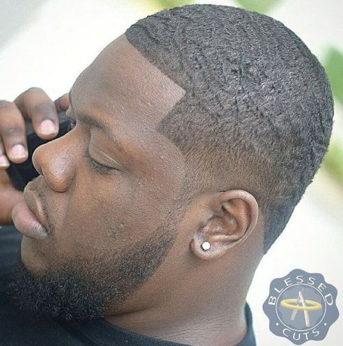 Krátký 360 Waves Hairstyle For Men