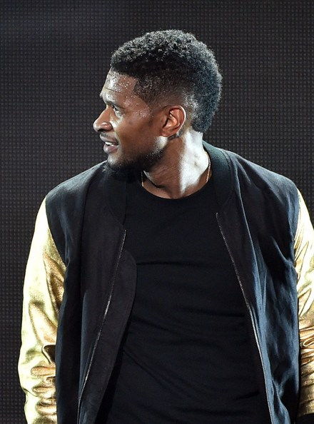 Usher black haircut