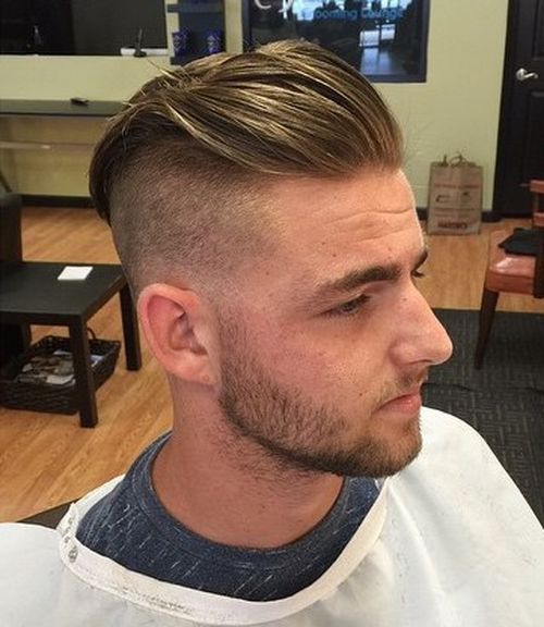 dlouho top short sides hairstyle for men