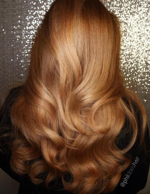 Dlouho Golden Blonde Hairstyle