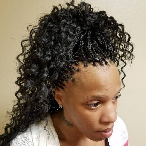 африкански American Curly Braids