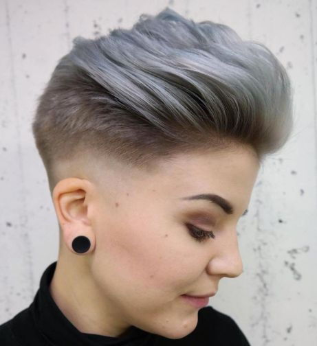 Dlouho Top Fade Haircut For Girls