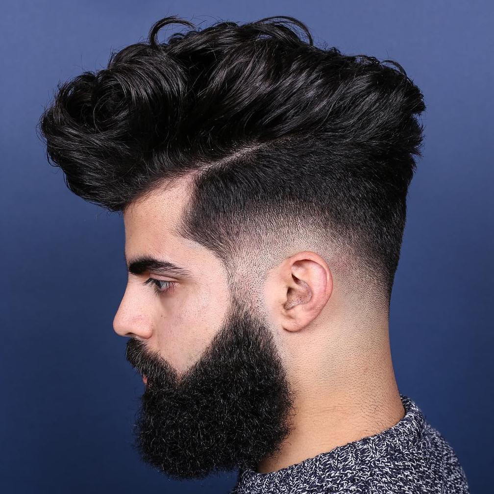 дълго Top Taper Fade For Thick Hair