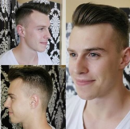 страничен разтвориха tapered haircut for men