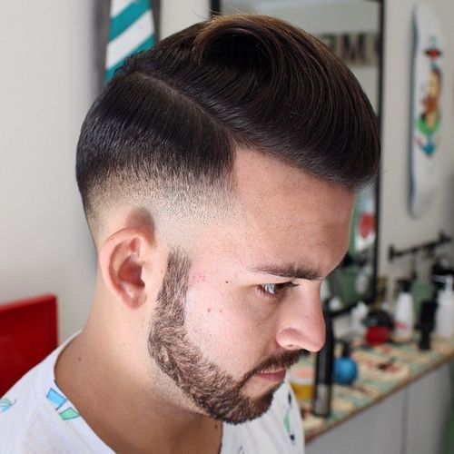 формален long top short sides hairstyle for men