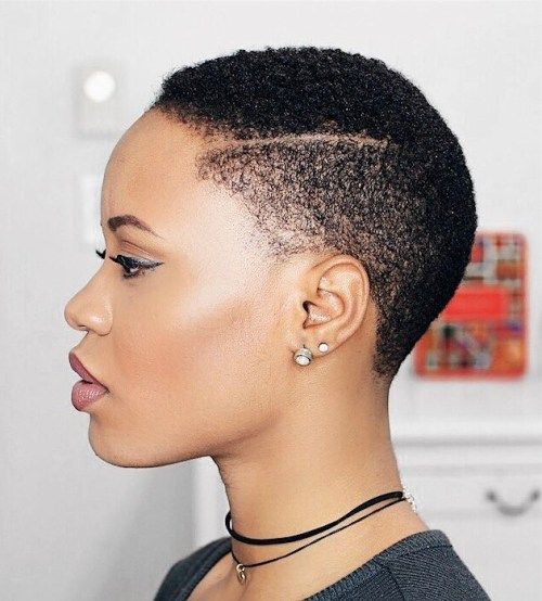 Twa With A Shaved Line