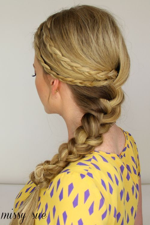 двойно braid braided hairstyle