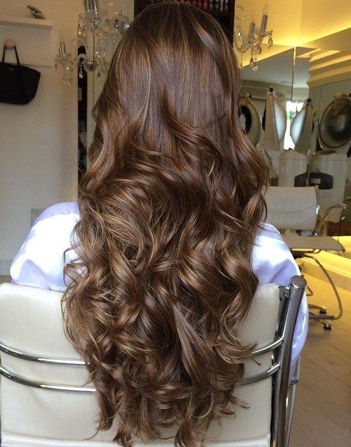 пепел Brown Hair With Chestnut Highlights