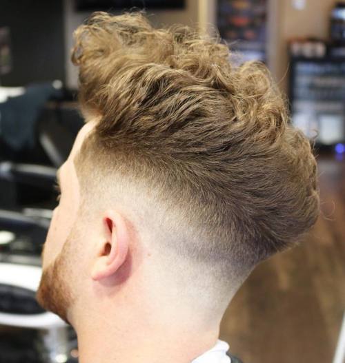 dlouho top taper fade for thick curly hair