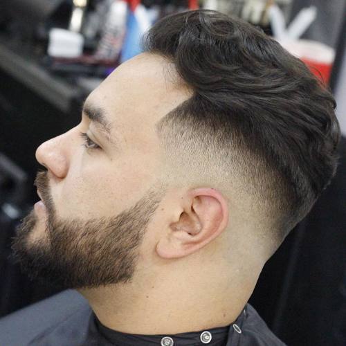 dlouho top taper fade