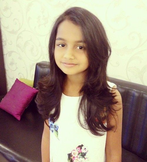 dlouho layered haircut for girls with thick hair