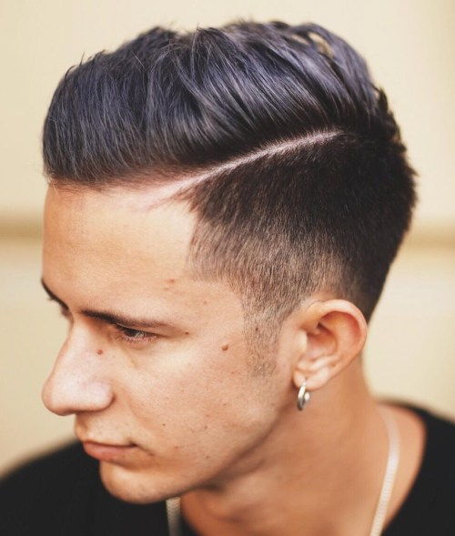 Combover With Tapered Sides