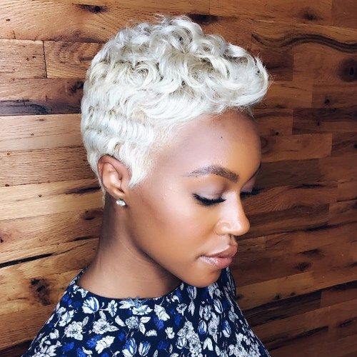 White Pixie For African-American Ladies