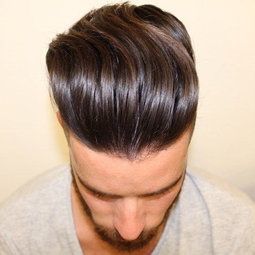 дълго Top Short Sides Hairstyle For Men