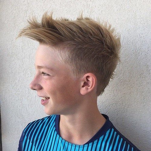 Spiky Frisur für Jungen