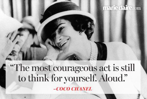 Beste Coco Chanel Zitate Fashion Quotes