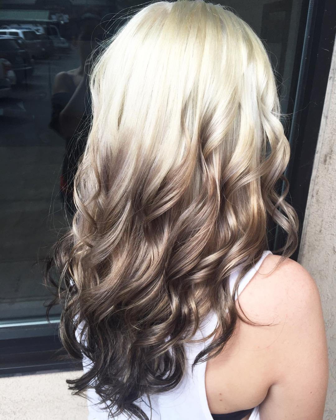 Обратен Ombre For Blonde Hair