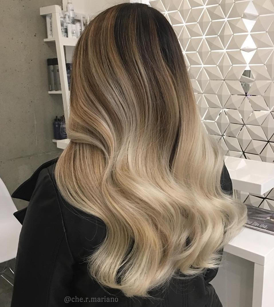каймаклия Blonde Ombre For Brown Hair