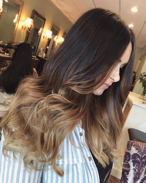 Светлина Brown Ombre For Brunettes