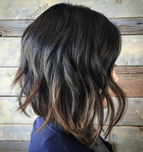 Layered Lob With Highlights
