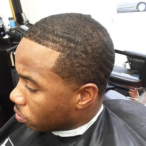 krátký haircut for African American men