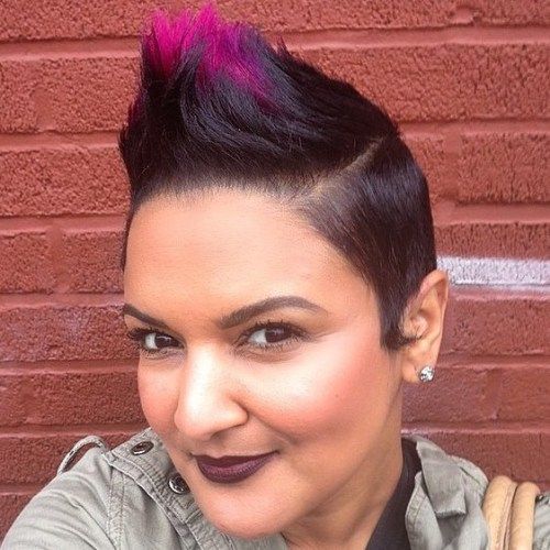 екстра Short Funky Mohawk For Women